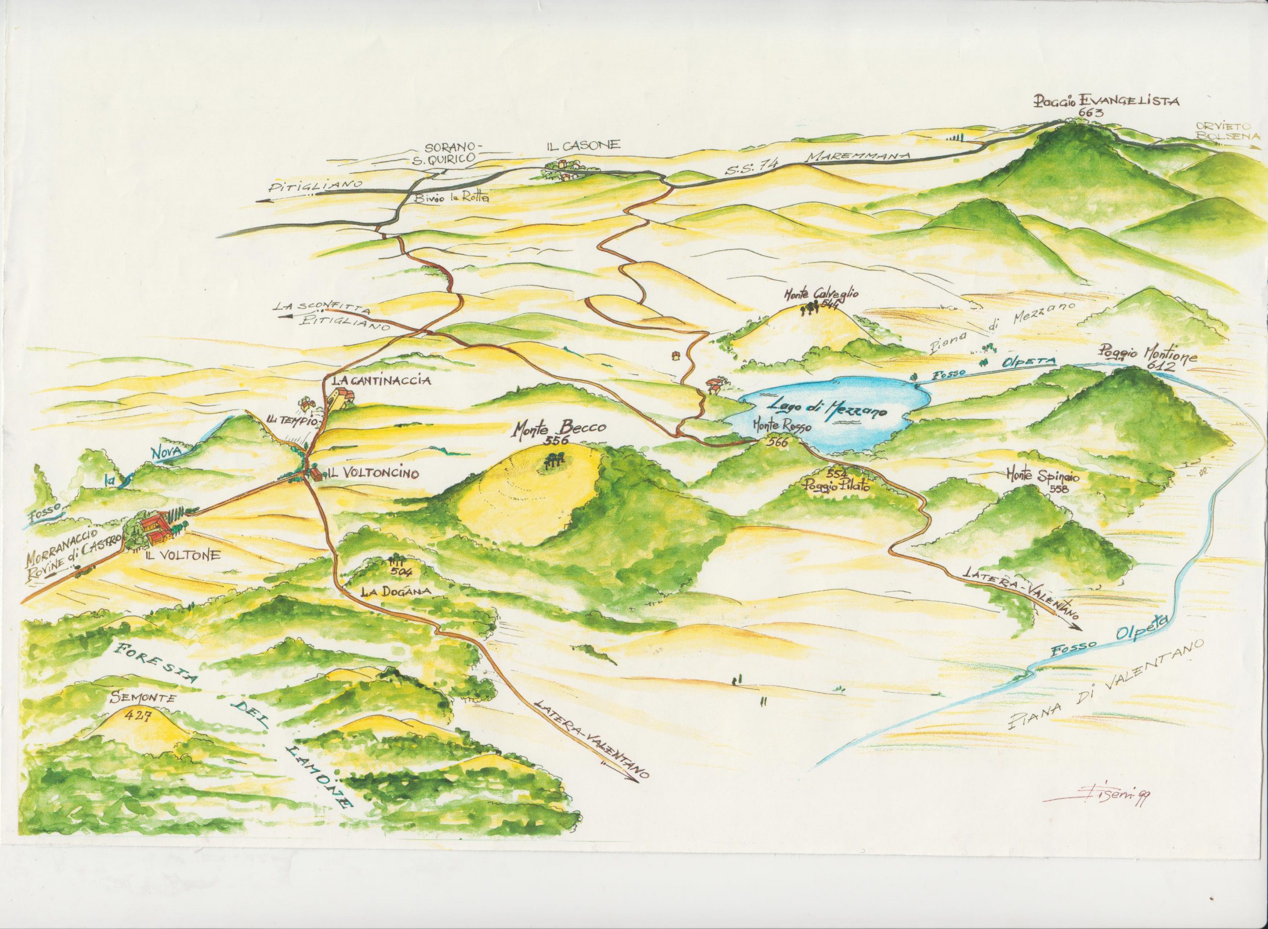 IL TERRITORIO DELLA MEDIA VALLE DEL FIORA